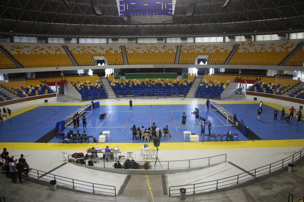 Palco tradicional do esporte brasileiro, Geraldão abre as portas ao goalball Palco tradicional do esporte brasileiro, Geraldão abre as portas ao goalball