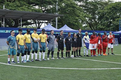 Seleção Brasileira de futebol goleia Panamá na estreia do Parasul-Americanos