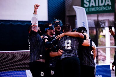 Santos e SESI-SP levantam as taças do Regional Sudeste 2 de Goalball