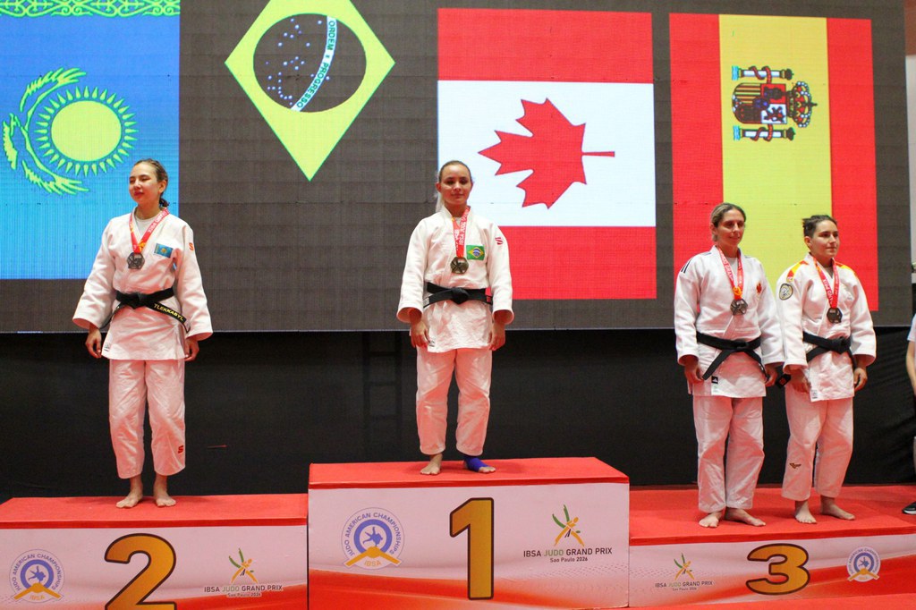Brasil conquista quatro medalhas no 1º dia de Grand Prix Internacional da IBSA