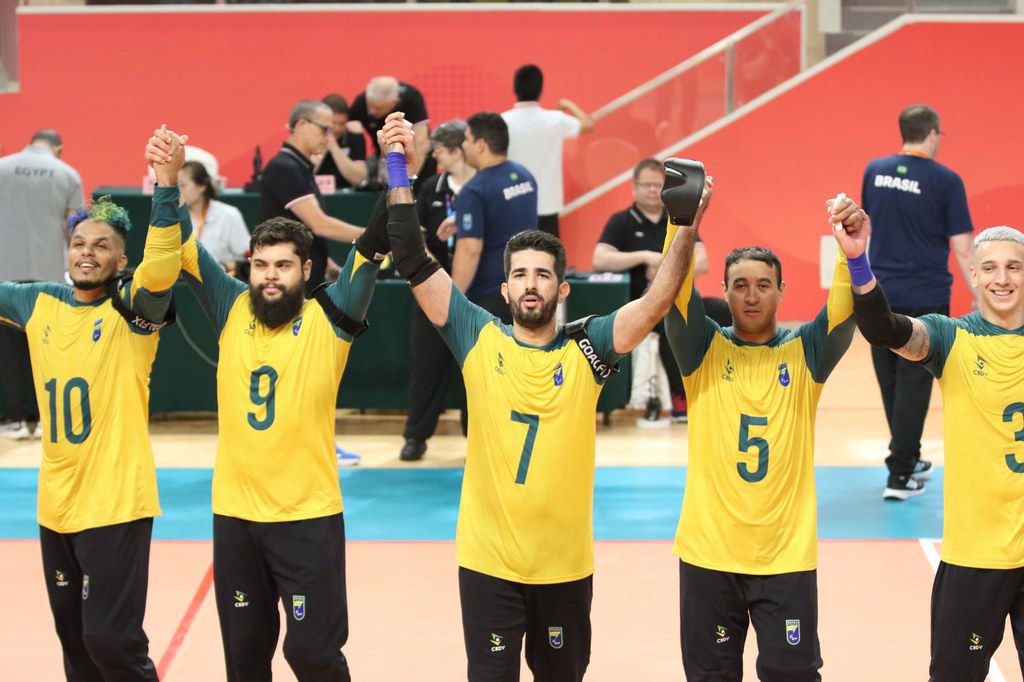 Brasil domina adversários e abre Mundial de Goalball com duas vitórias