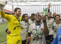 CORINTHIANS bate AGAFUC e conquista 1º título no futebol de cegos