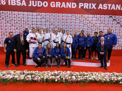 Seleção Brasileira de judô fecha Grand Prix de Astana com 12 medalhas