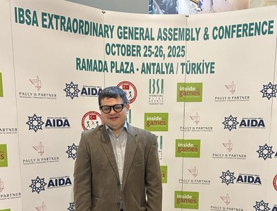 Presidente da CBDV é nomeado membro votante do Conselho Executivo da IBSA