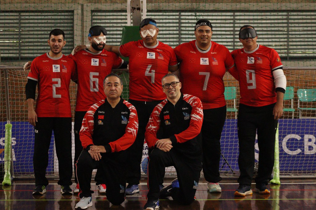 Quartas de final masculinas são definidas no Regional Sul de goalball
