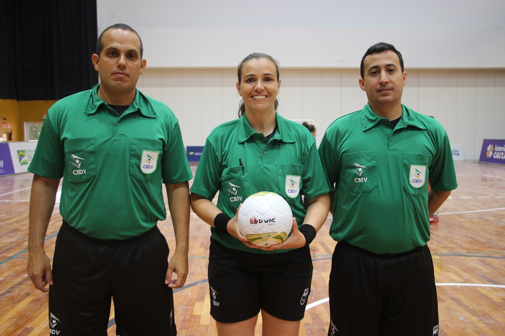 Regional vira porta de entrada para novos árbitros do futebol de cegos