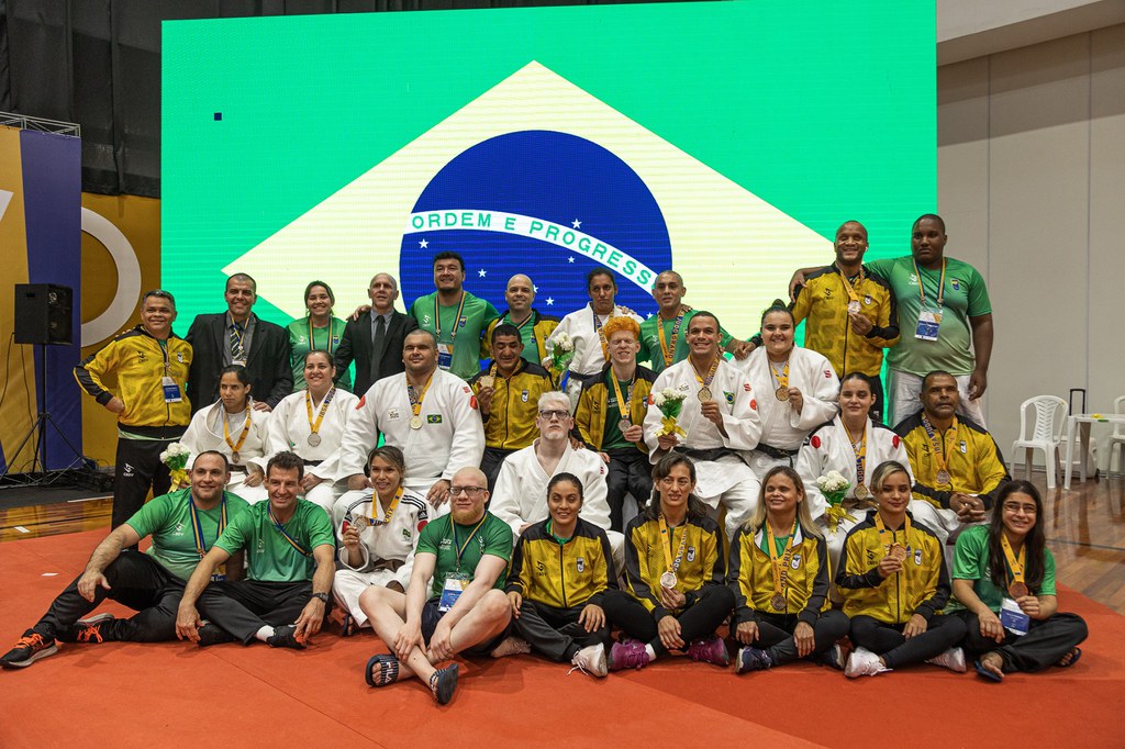 Seleção Brasileira de judô paralímpico vence Grand Prix de São Paulo