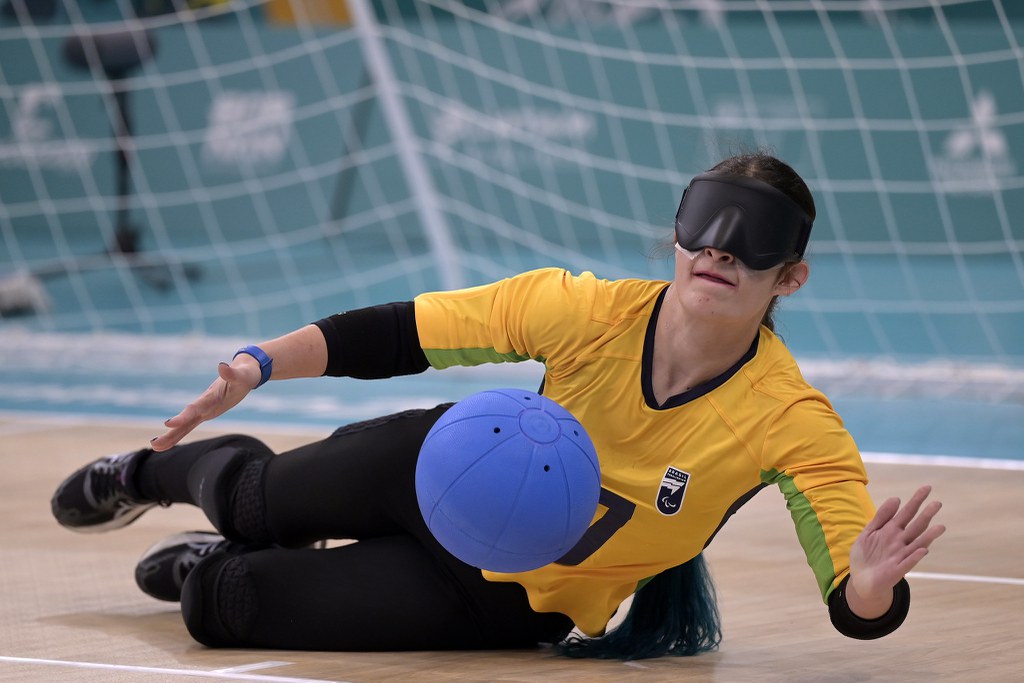 Seleção Brasileira estreia no Parapan de Santiago com vitórias no goalball Seleção Brasileira estreia no Parapan de Santiago com vitórias no goalball