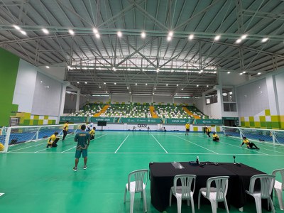 Seleção de Base de goalball estreia neste sábado nos Jogos Parasul-Americanos de Valledupar