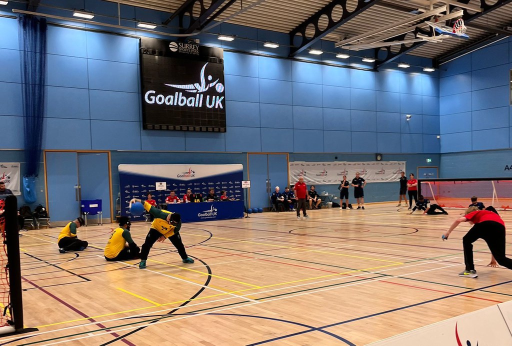 Seleção de Base masculina estreia com vitória no Goalball UK International Trophy Seleção de Base masculina estreia com vitória no Goalball UK International Trophy