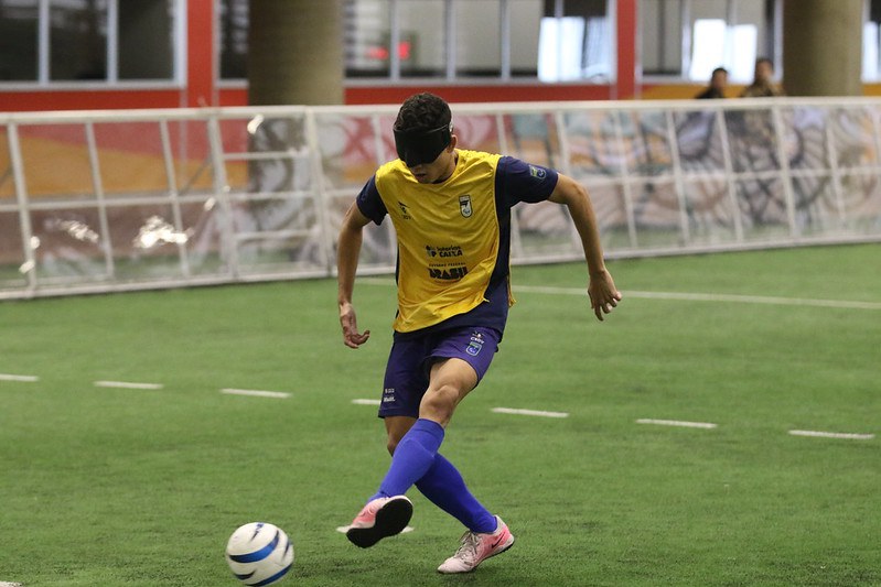 Seleção de futebol de cegos é convocada para sexta Fase de Treinamento