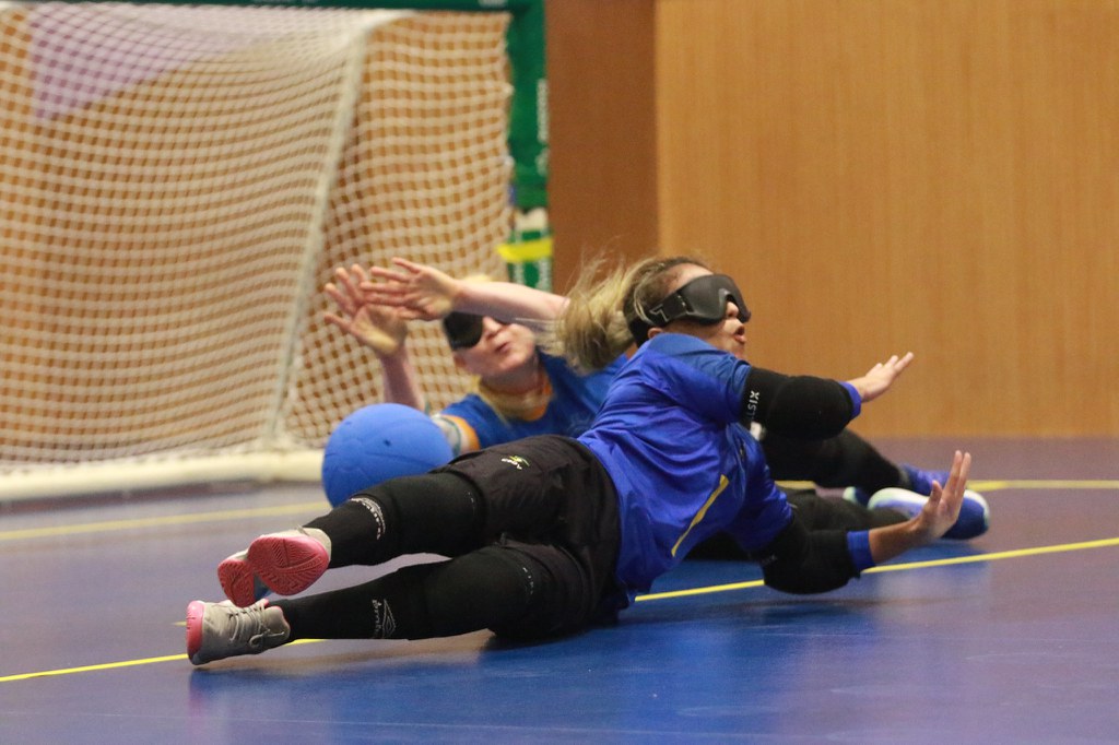 Seleção feminina de goalball se prepara antes de viagem à Suécia Seleção feminina de goalball se prepara antes de viagem à Suécia