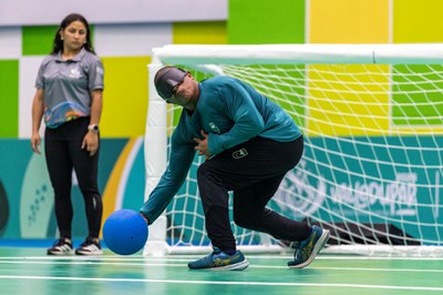 Seleções de base de goalball vencem a Colômbia e disputam o ouro em Valledupar nesta quarta