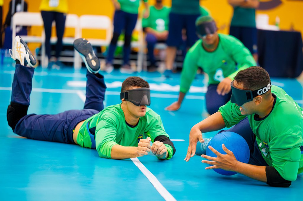 Seleções de goalball disputam final do Parapan de Jovens nesta terça