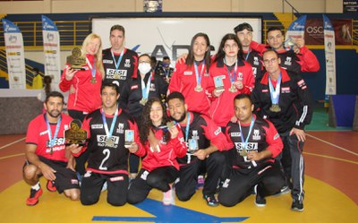 Sesi faz dobradinha e se isola como maior campeão regional de goalball