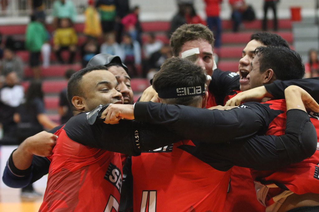 Sesi ganha também no masculino e retoma soberania no goalball Sesi ganha também no masculino e retoma soberania no goalball