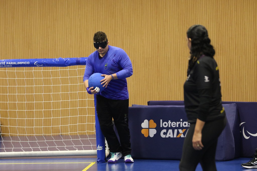 Sharlley vive emoção da primeira convocação para o Mundial de Goalball