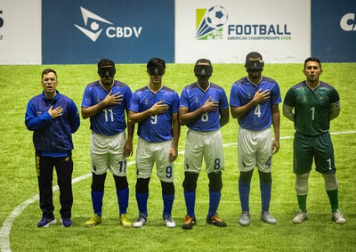 SporTV transmitirá semifinais da Copa América de futebol de cegos nesta quinta (10)
