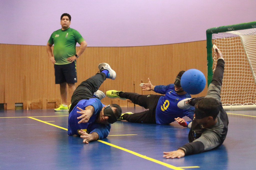 Técnicos 'novatos' vivem expectativa do Mundial de goalball em Portugal Técnicos 'novatos' vivem expectativa do Mundial de goalball em Portugal